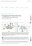 Drugging the Disorderome; Strategies for targeting intrinsically disordered proteins